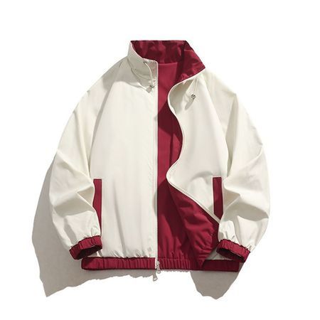Men's Jacket Reversible Coat Casual Sports Jacket